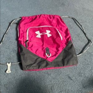 under armor tie string backpack